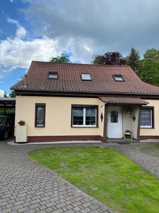 Ferienwohnung Zum Schloss Halbe Kültér fotó